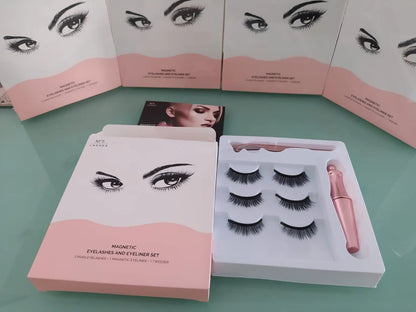 Set l 5 pares de PESTAÑAS magnéticas (150 DÍAS)