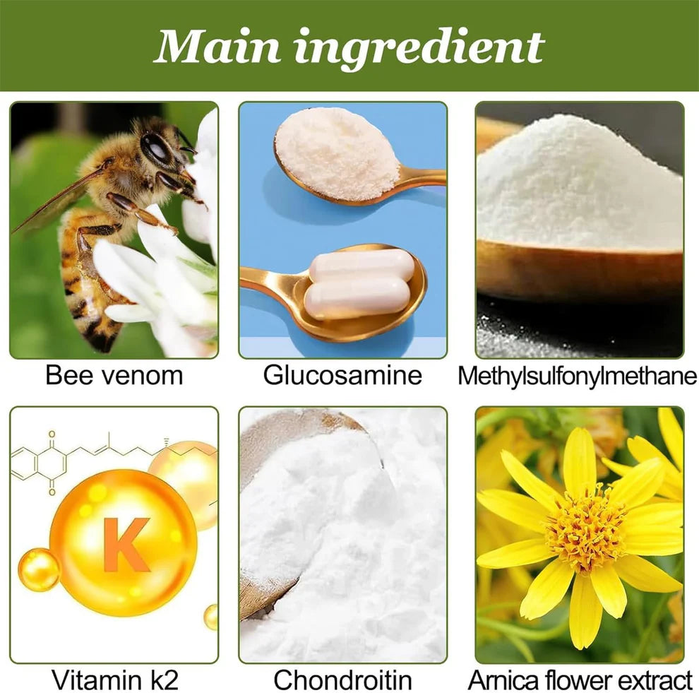 Bee Venom l Reduce un 83% los Dolores Articulares en la Primera Semana de Uso!