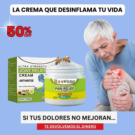 Bee Venom l Reduce un 83% los Dolores Articulares en la Primera Semana de Uso!