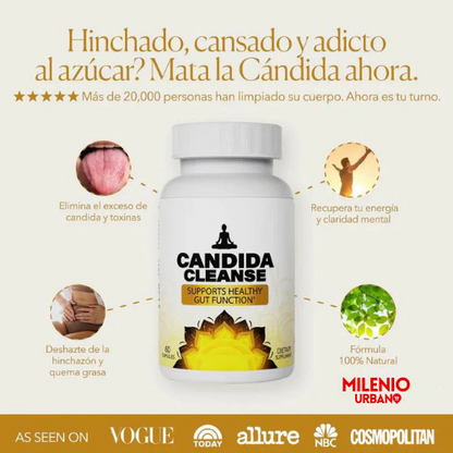 CANDIDA CLEANSE® Desintoxica TU CUERPO