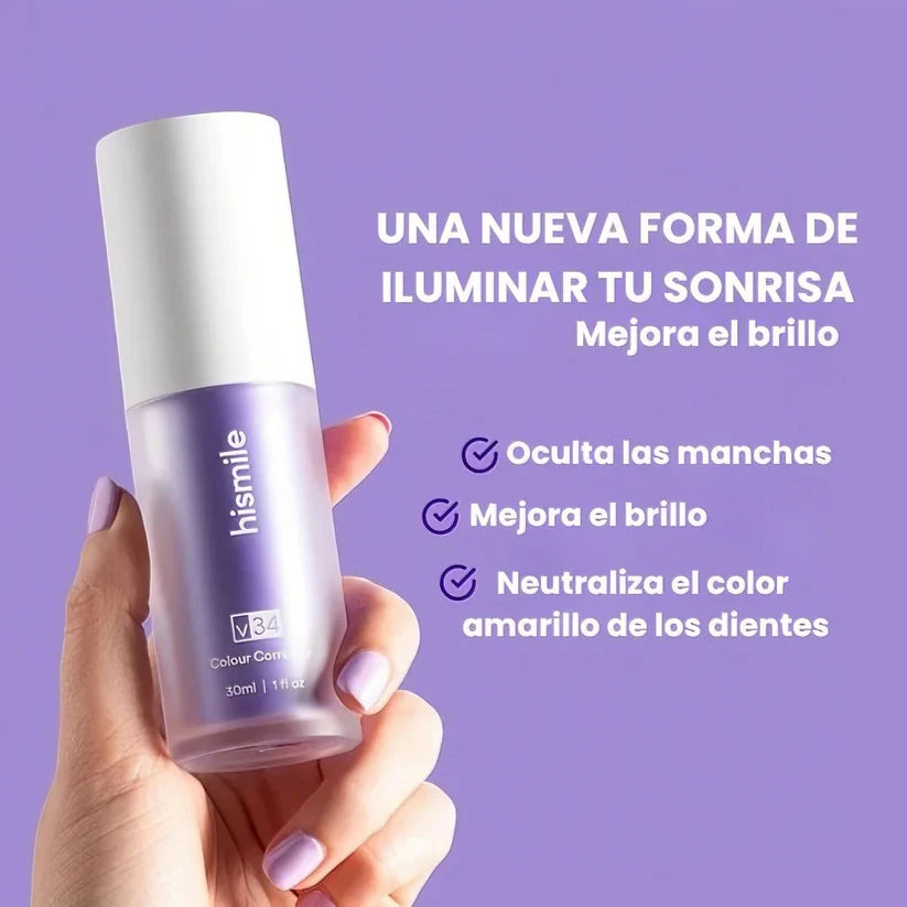 🦷 HISMILE™ ORIGINAL – Blanquea al Instante + Cepillo de OBSEQUIO 🎁
