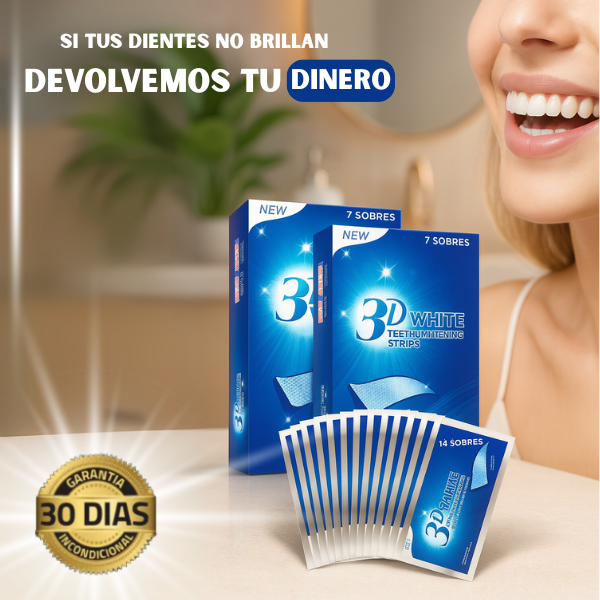 3D White - Kit Profesional de Blanqueamiento Dental 🦷