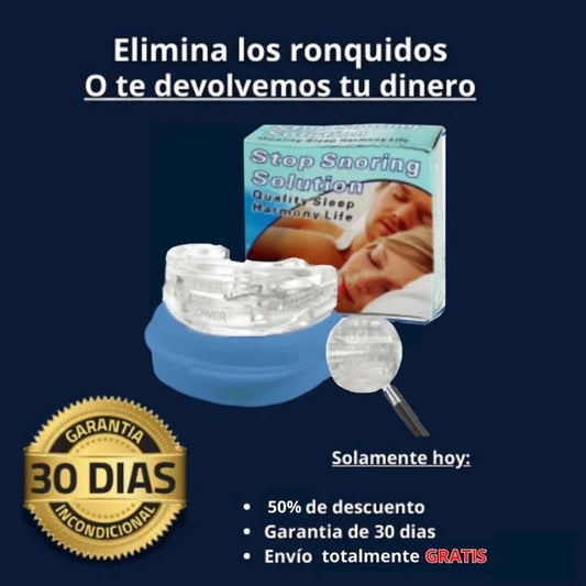 Sueño Profundo Elite™ Dispositivo Bucal ANTI - RONQUIDOS