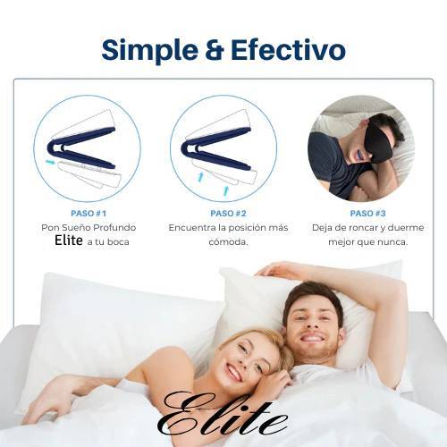 Sueño Profundo Elite™ Dispositivo Bucal ANTI - RONQUIDOS