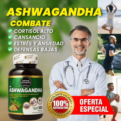 ASHWAGANDHA: Energía para tu cuerpo y mente